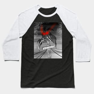 Mothman Baseball T-Shirt